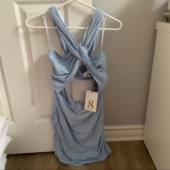 NWT Sabo Skirt Azura Twist Dress - Picture 6 of 6